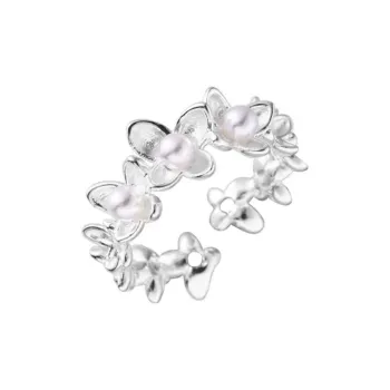 J&KINGLAY S925 Silver Rings Women's