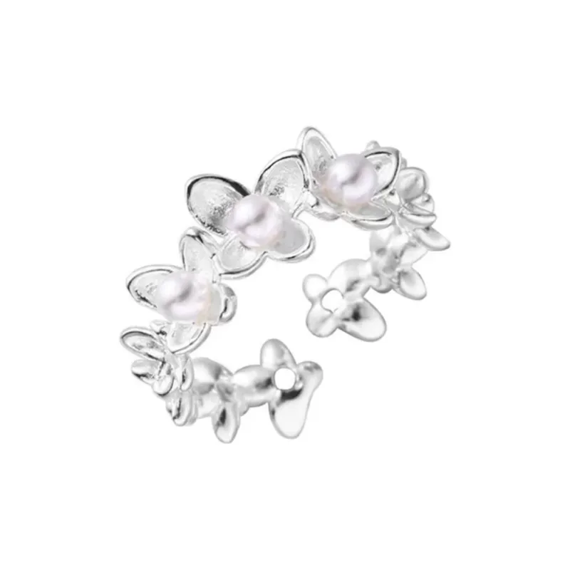 J&KINGLAY S925 Silver Rings Women's-0