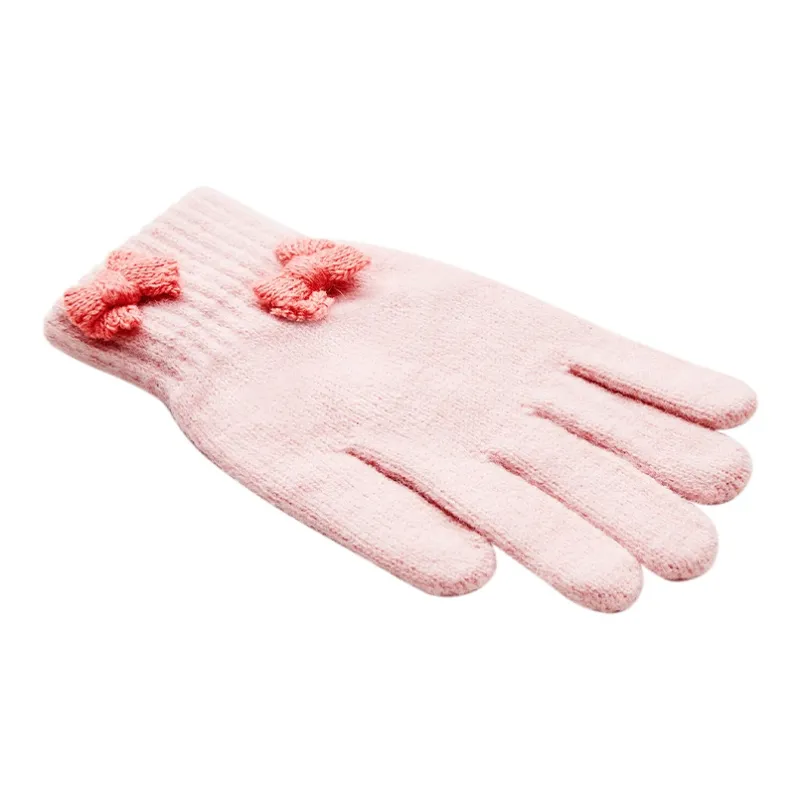 MUYKUY Acrylic Knit Gloves Women's-22