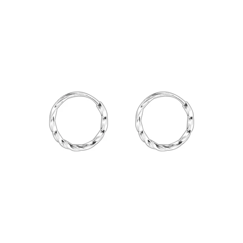 EAR PARTNER 999 Fine Silver Earrings Unisex-16