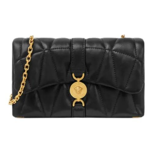 FANSIZHE Lambskin Shoulder Bag, Crossbody Bag Regular Women's Black