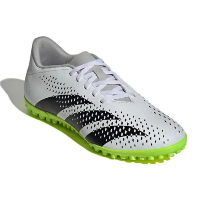 Adidas Predator Accuracy.4 Anti Slip Wear Resistant Soccer Shoes Men's White-2