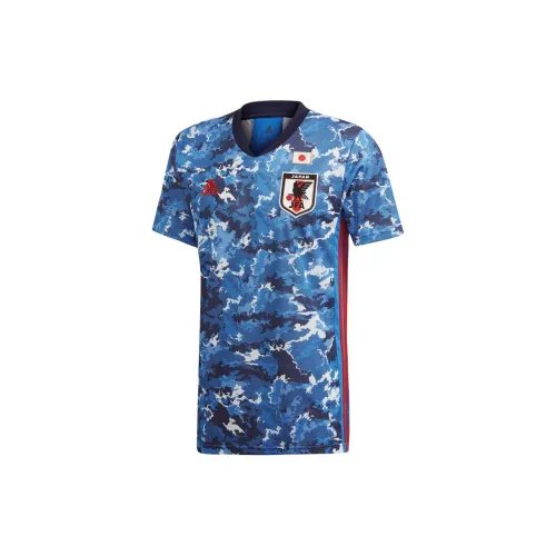 Adidas Japan Home Jersey Shirt Baju Lelaki Soccer Jerseys Men's Blue