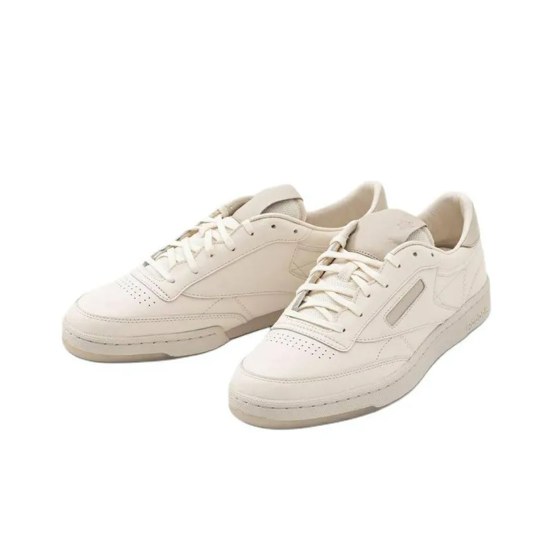 MADNESS x Reebok Anti Slip Wear Resistant Low Top Skateboard Shoes Unisex White-1