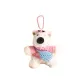 Plush West Highland Pendant-Pink Top with Blue Crossbody Bag