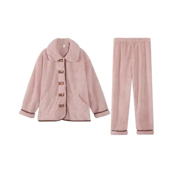 X QINGE Pajama Set Women's Pink