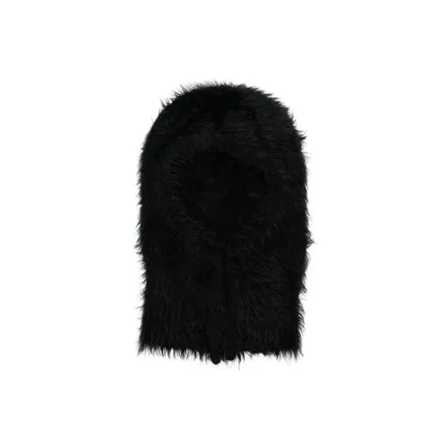 Marine Serre Wild Puffy Knit Balaclava