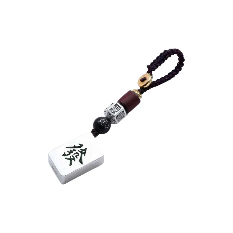 AFN 999 Fine Silver Keychains Unisex-5