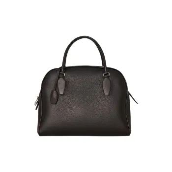 THE ROW India Calfskin Bowling Bag, Handbag Women's Woody Brown