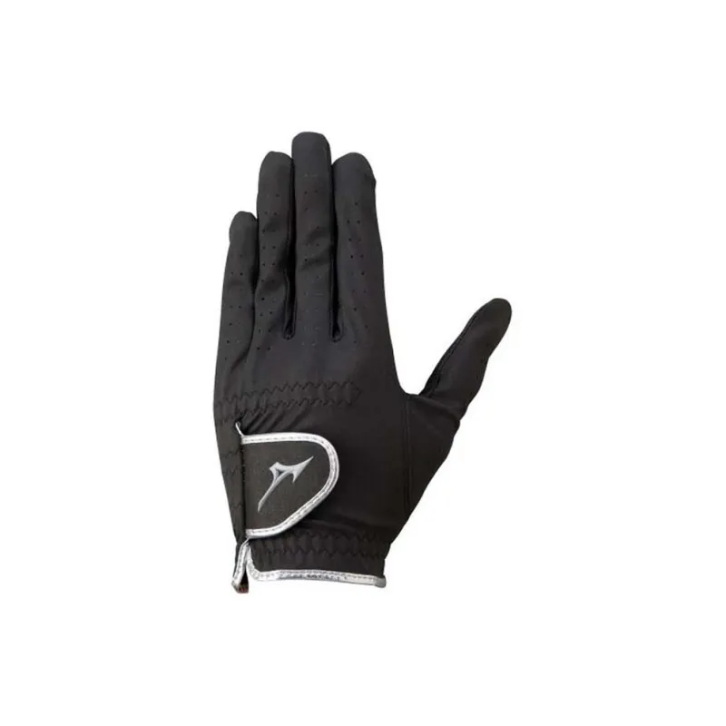 Mizuno Synthetic Leather Lambskin Gloves Men's Black-1