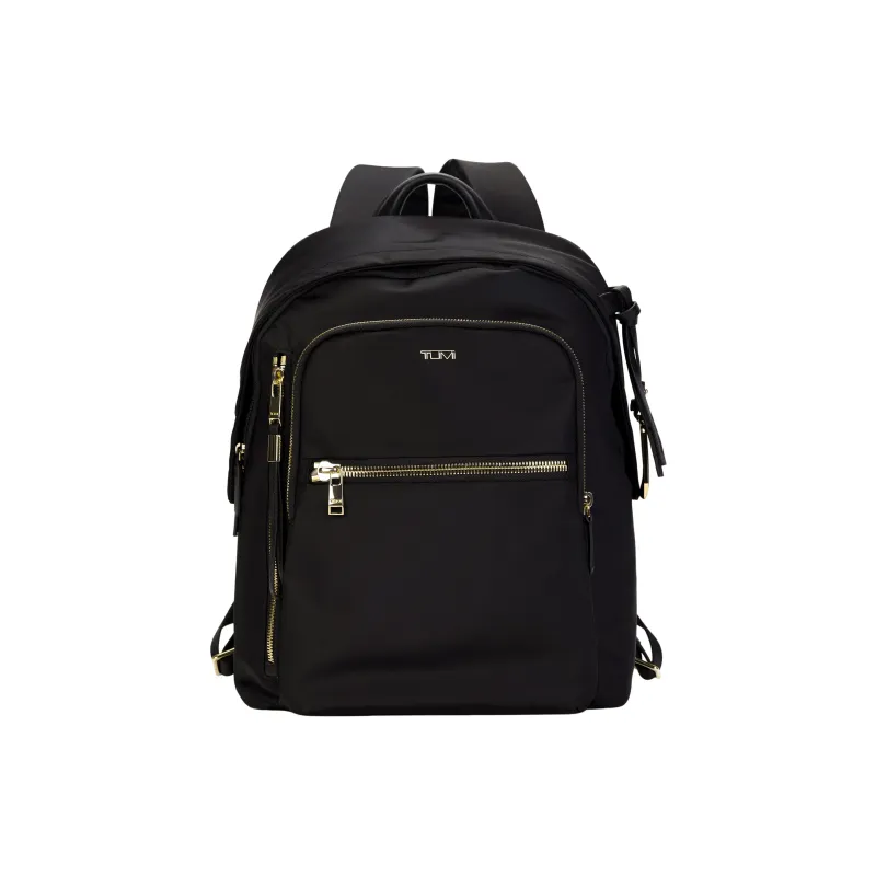 TUMI Nylon Backpack Regular Unisex Black & Gold-1
