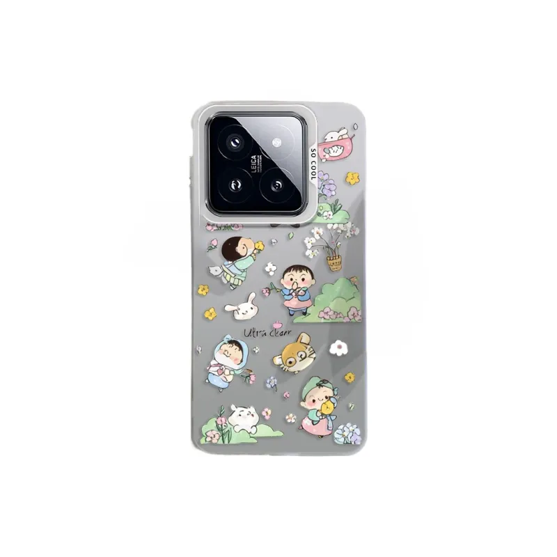 PHILIPS TPU Material Trendy Fashion Fresh Look Cartoon Refreshing Phone Cases Compatible With Xiaomi 14/13/12/11/PRO/10-0