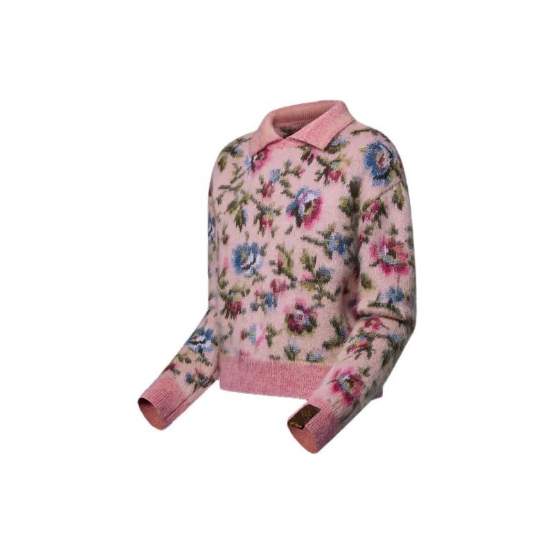 LOUIS VUITTON Winter Bloom Mohair Pullover-3