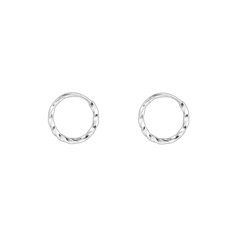 EAR PARTNER 999 Fine Silver Earrings Unisex-14