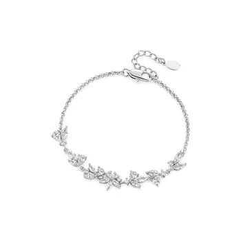 KADER 925 Sterling Silver Bracelets Women's Silver Girlfriend Birthday Anniversary Gift Product