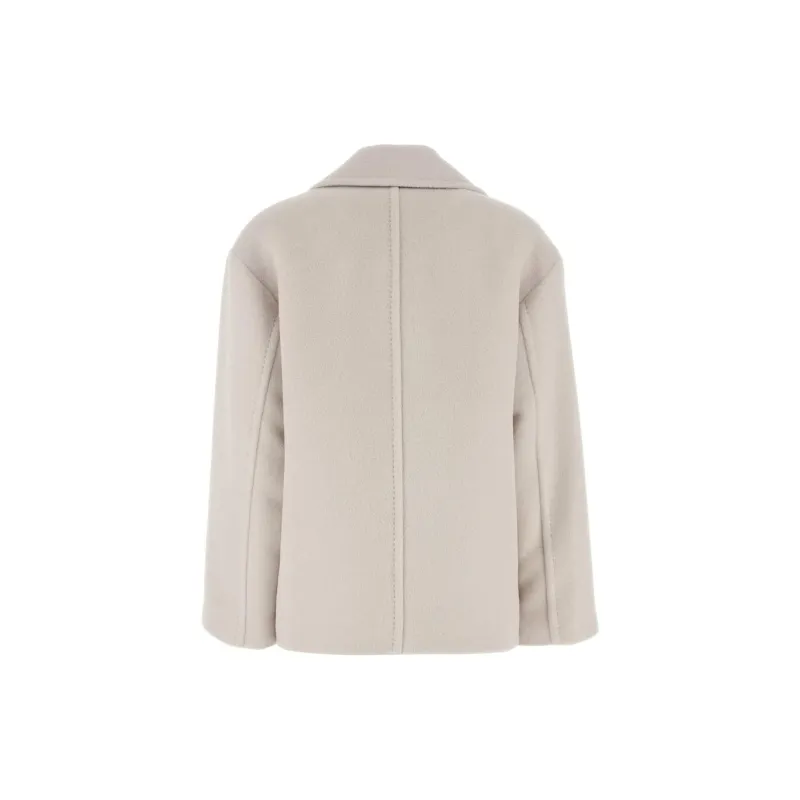 MaxMara Studio Filovia Double Breasted Long Sleeved Coat-1