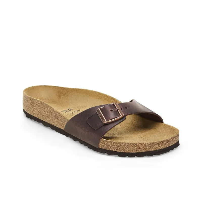 Birkenstock Madrid EVA Slip-Resistant Slide Slippers Unisex Brown Regular-1