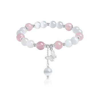 Yab Glass Cat Eye Jade Bracelets Unisex