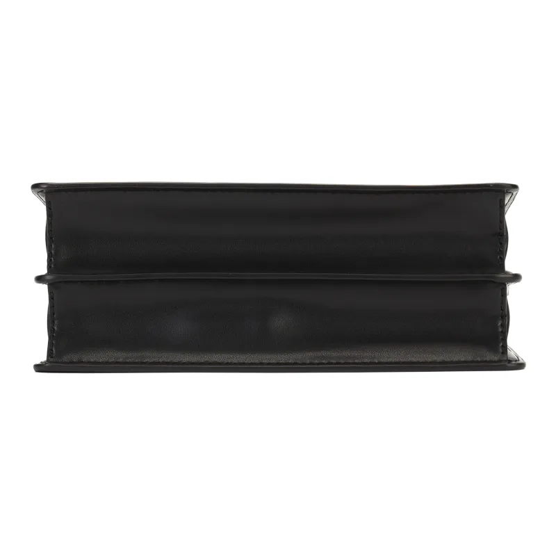 MICHAEL KORS MICHAEL KORS Handbag Collection Tatiana Leather Crossbody Bag Medium Size Women's Black-4