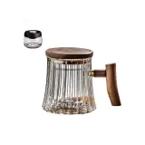 [Walnut Wood]Large Vertical Flat Strainer 400ml[Classic Filter]+Tea Pot