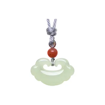 MARY WINDSOR Hetian Jade Pale Greenish White Jade Unisex