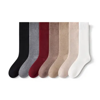 Temooues Mid Calf Socks Women's Combo Set