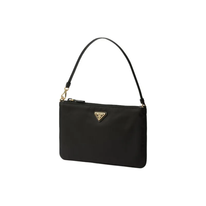 PRADA Re Nylon Recycled Nylon Shoulder Bag, Handbag, Shoulder Bag Mini Women's Black-1