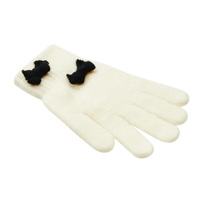 MUYKUY Acrylic Knit Gloves Women's-12