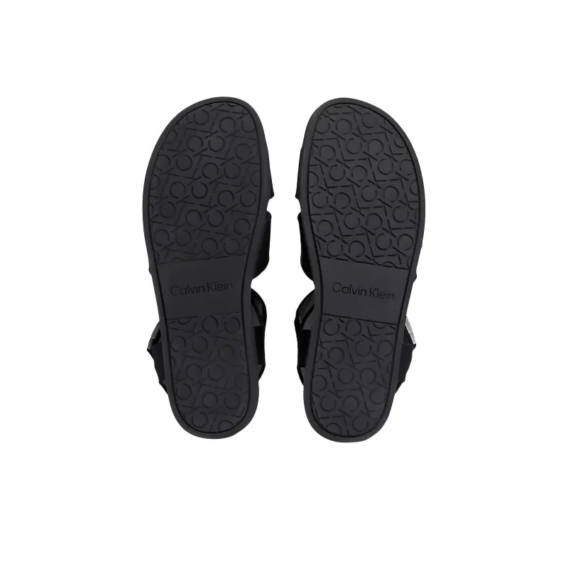CALVIN KLEIN Strap Sandals Men's Black-3