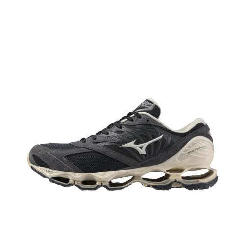 Mizuno sports Prophecy LS Anti Slip Wear Resistant Low Top Casual Running Shoes Men's Blue White