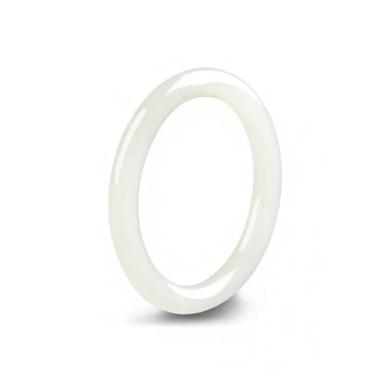 MUGONGZI Colored Glaze Jade Bangles Women's-2
