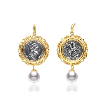 ME LUXE Saltwater Pearl Earrings Women's