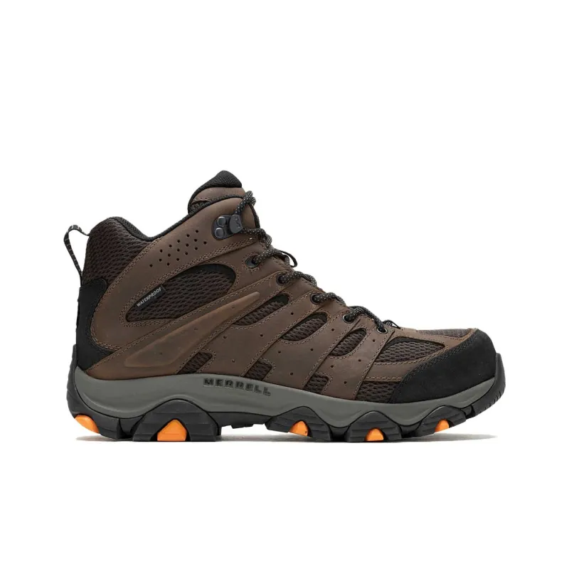 MERRELL Moab Waterproof And Wear-resistant Short Outdoor Boots Men's Umber-1