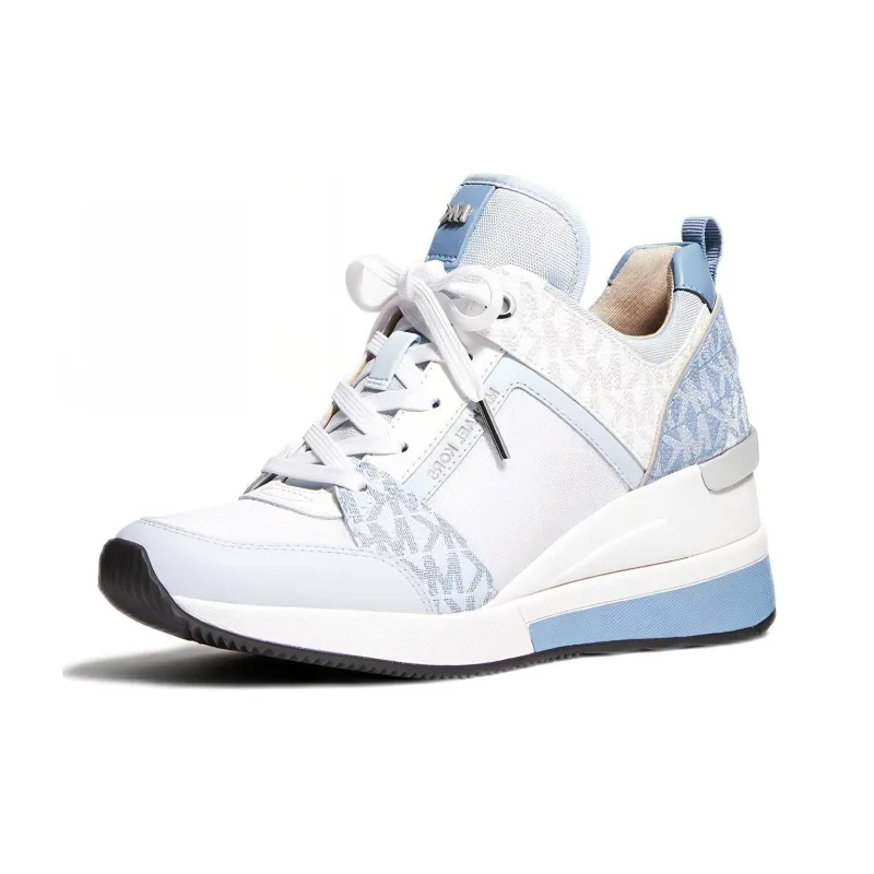 MICHAEL KORS Georgie Sports Casual Shoes Women's White Blue-3