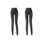 2 Pack (Footed, Dark Gray)