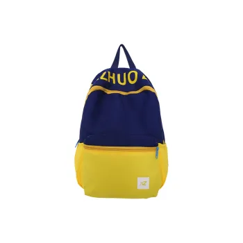 Worm's Home Nylon Backpack Regular Unisex Yellow/Pink/Red/Blue