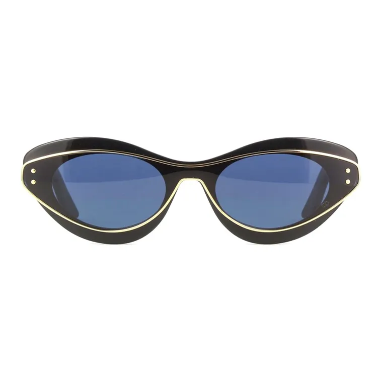 DIOR Cat Eye Sunglasses Women's Black-1