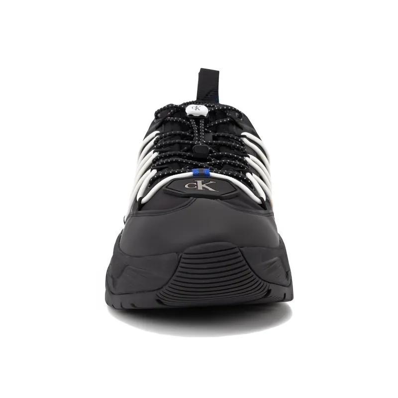 CKJ CALVIN KLEIN JEANS Low Top Chunky Sneakers Men's Black-3