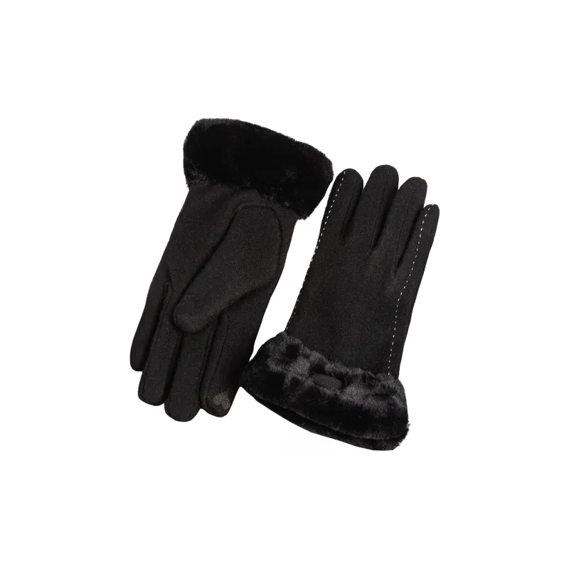 Shanghai Story Wool Blend Knit Gloves Women's-8