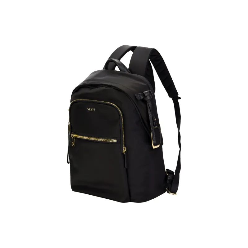 TUMI Nylon Backpack Regular Unisex Black & Gold-2