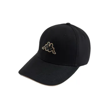 Kappa Polyester, Cotton Baseball Caps Unisex Black