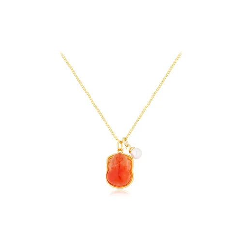 CANHUI Alloy Small Auspicious Animal Necklace Women's
