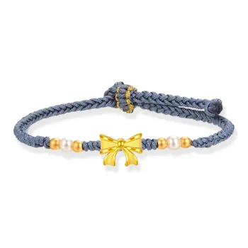 Zheng Tai Fook Gold Bracelet Unisex