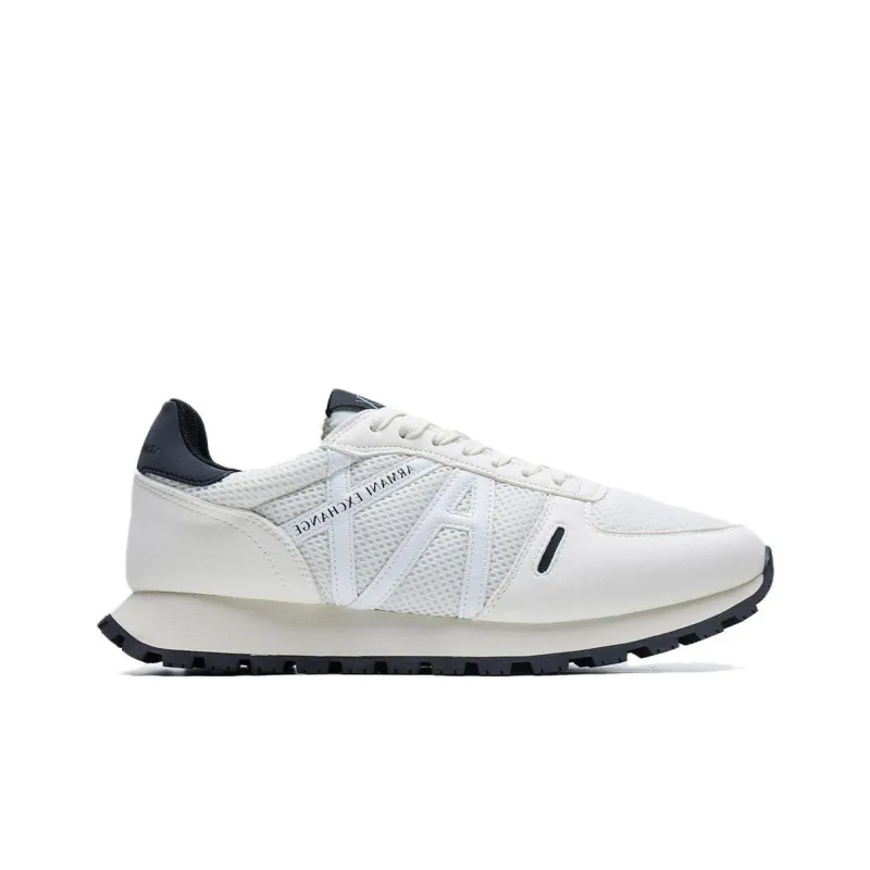 ARMANI EXCHANGEAE Low Top Casual Shoes Men's White-1