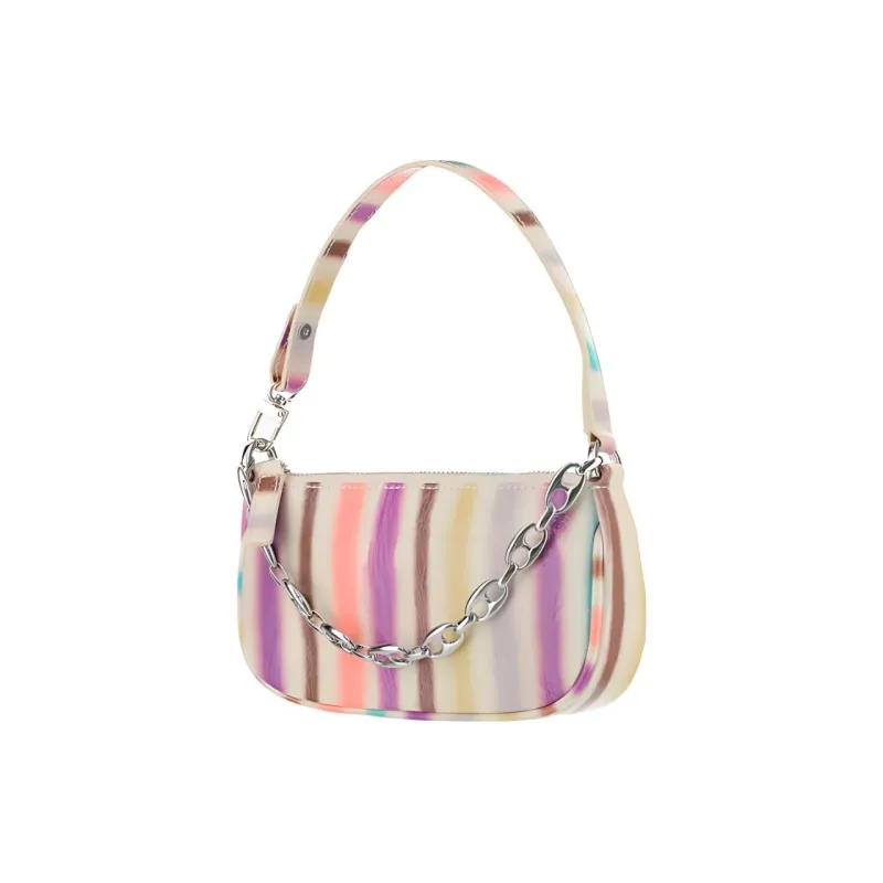 By Far Cow Leather Shoulder Bag Shoulder Bag Handbag Women's White-1
