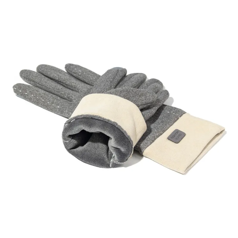 Shanghai Story Polyester Knit Gloves Women's 4 Colors-8
