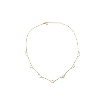 Xotic 925 Sterling Silver, Mother Of Pearl Necklaces Unisex