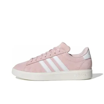 Adidas GRAND COURT 2.0 Anti Slip Wear Resistant Low Top Skateboard Shoes Women's Pink