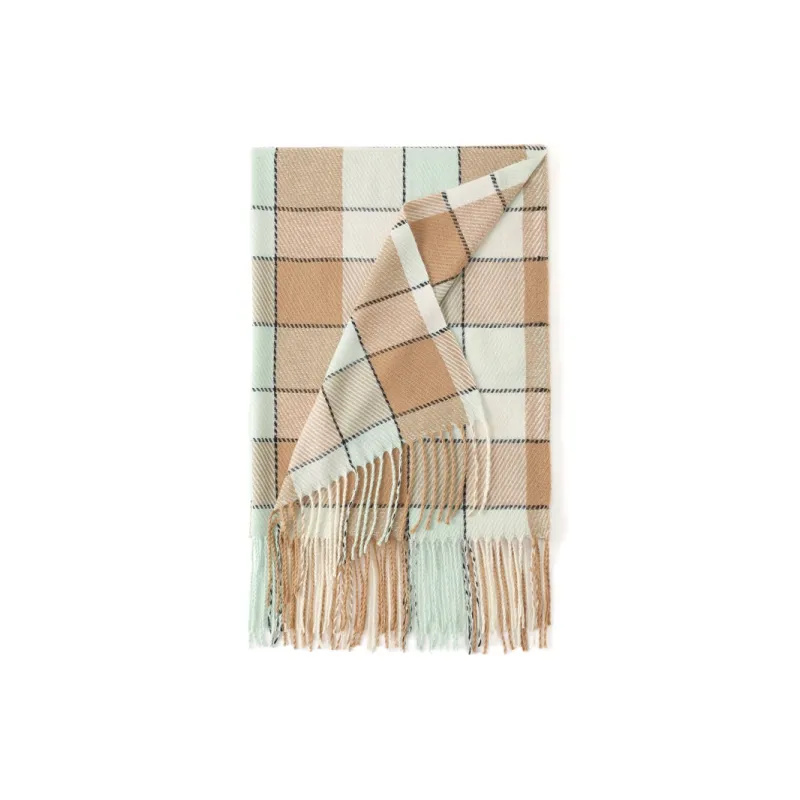 FREE RABBITⅡ Fall And Winter Fashion Versatile Warm Scarf Shawl Unisex-5