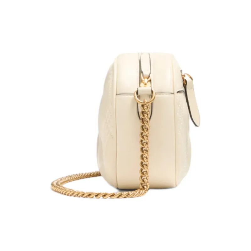 Valentino Sheepskin Shoulder Bag Crossbody Bag Women's Cream White-2